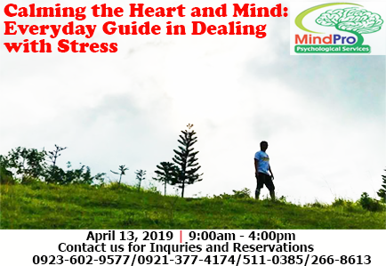 Guide in Dealing with Stress, Stress management, managing stress, stress management in cebu, MindPro cebu, Psychological Service in cebu, How to deal with stress, workshop and seminar in cebu